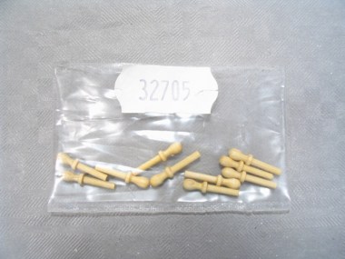 32705/MANTUA/Cabillot en buis 14 mm (10 pièces).