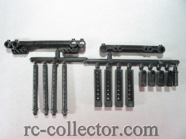 250010/Kit support carrosserie T2M 1/10 Séries 5000 à 8000 NEUF