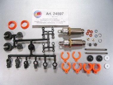 24597/MANTUA/Kit amortisseur AV Chromé pour ARES/ RALLY RACE EVO