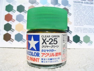 81025/TAMIYA/X-25 Pot  Maquette 23 ml \