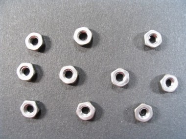Ecrou acier M3 (10 pièces)