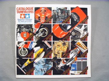 TAMIYA/Catalogue Tamiya 1991 26x25 cm 88 pages.