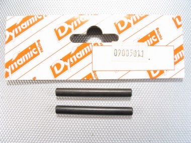 21015011/DYNAMIC/Axe inférieur de fusées 5x44 mm pour 1/7è (x2).