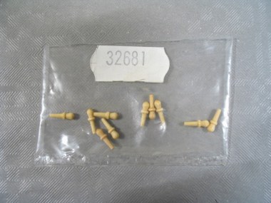 32681/MANTUA/Cabillot en buis 8 mm (10 pièces).