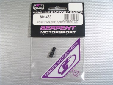 801433/SERPENT/Vis différentiel ajustable M5 (X1) NEUF.