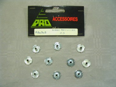 20302/PROMODEL/Ecrou prisonnier M3 (10 pièces).