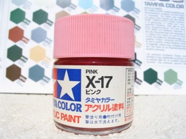 81017/TAMIYA/X-17 Pot  Maquette 23 ml \