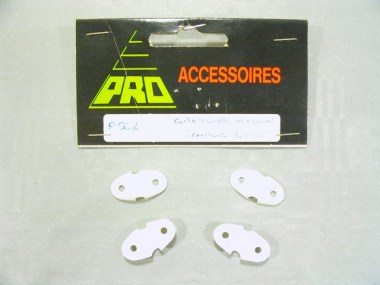 562/PROMODEL/Cavalier en nylon rainuré 4 mm (4 pièces).