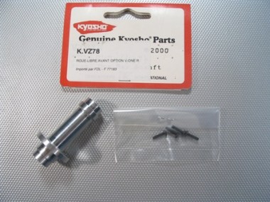 VZ078/KYOSHO/OPTION roue libre Avant pour V-ONE R (x1).