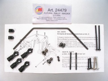24479/MANTUA/Kit Barre Anti Roulis Arrière 3 mm 1/8 .